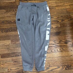 Under Armour Gray Joggers with camo